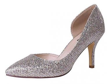 Neu Brautschuh RY-1605 Light-Gold